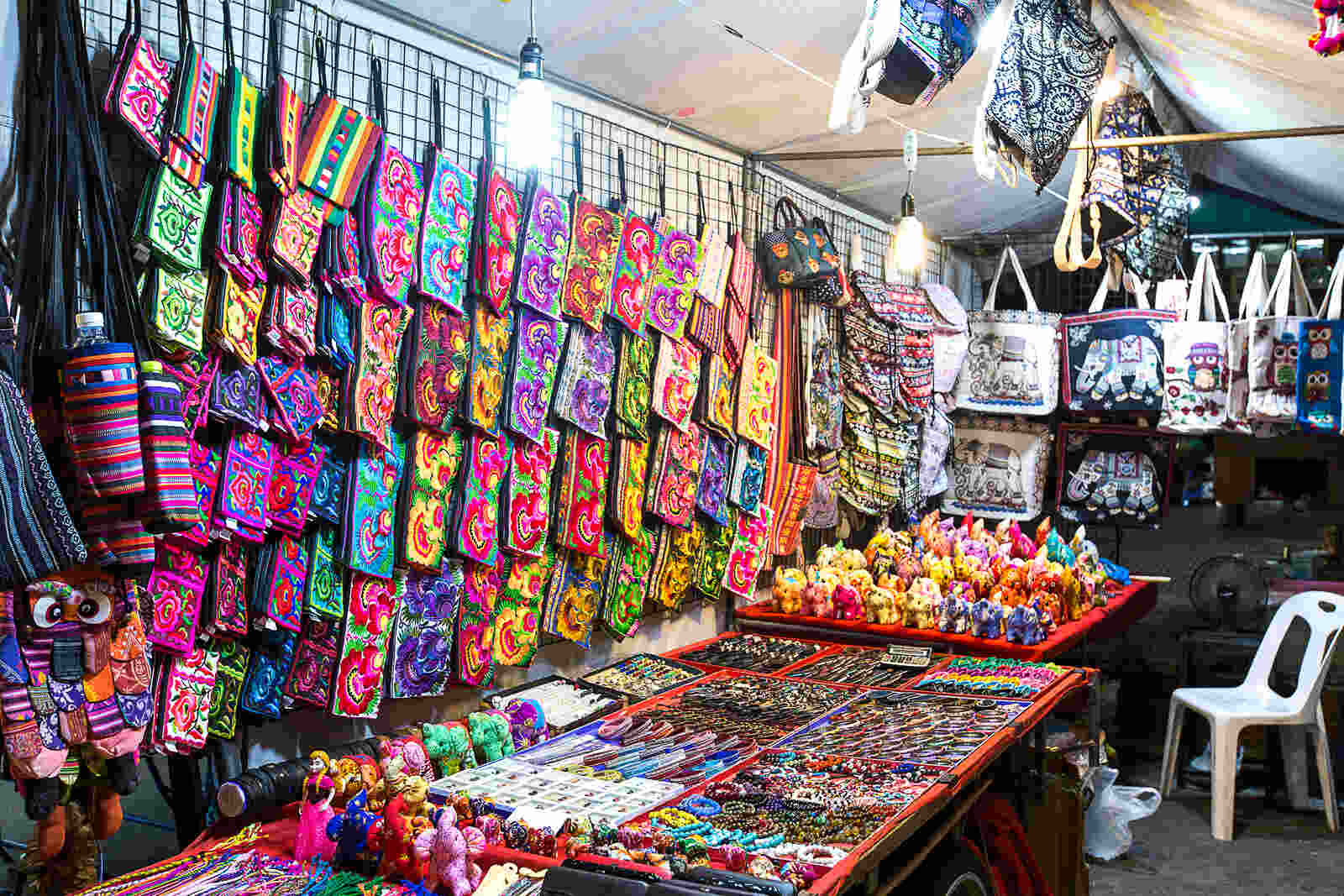 Pick up colorful souvenirs at the Hua Hin Night Market.